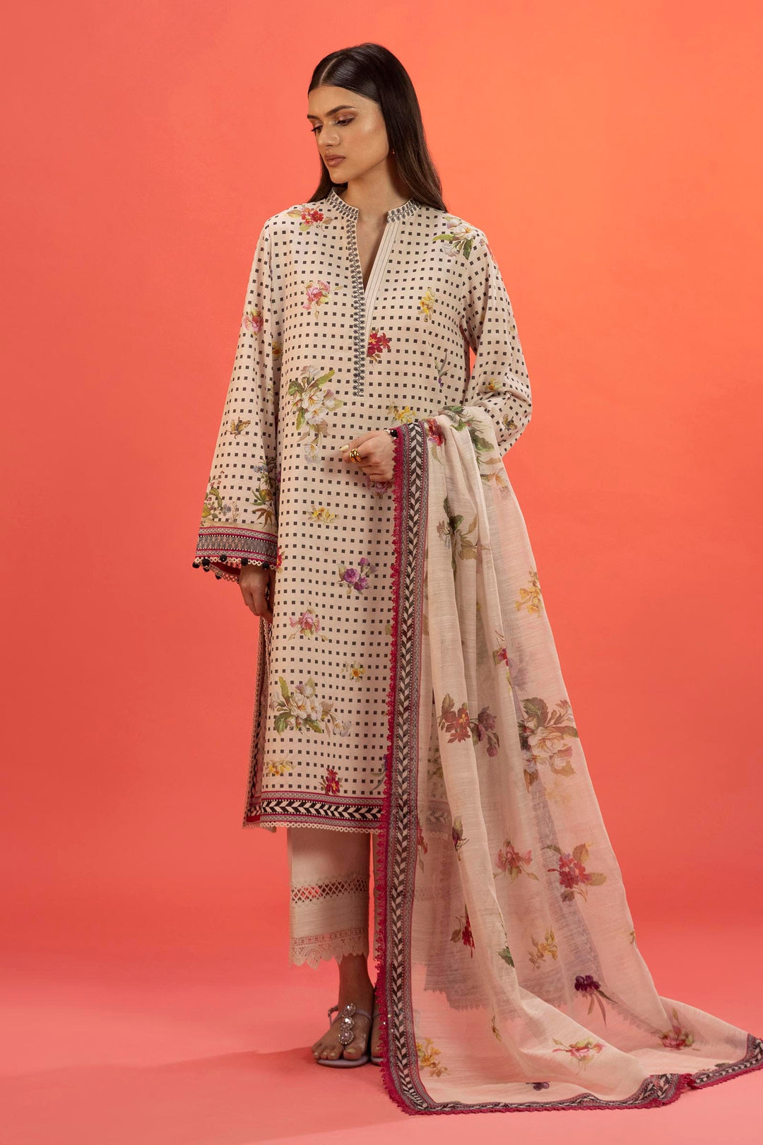 Design 8A Sana Safinaz Mahay Unstitiched