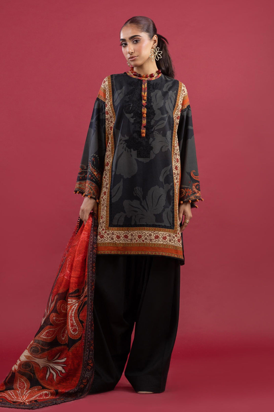 Design 1A - Sana Safinaz Mahay Unstitched 25'