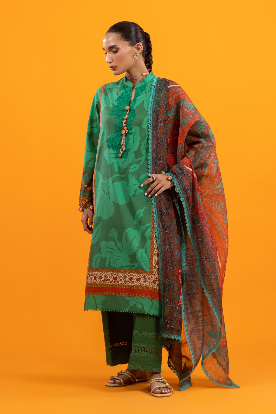 Design 1B - Sana Safinaz Mahay Unstitched 25'