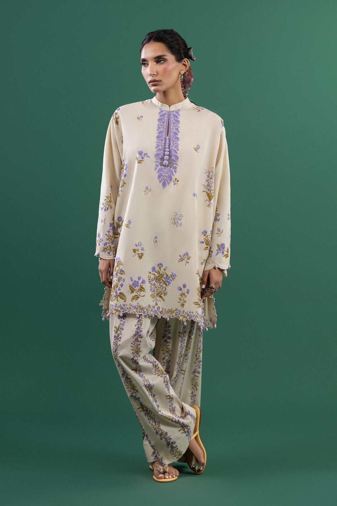 Design 7B - Sana Safinaz Mahay Unstitched 25'
