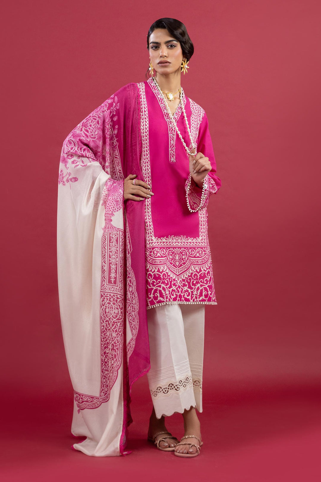 Design 8A - Sana Safinaz Mahay Unstitched 25'