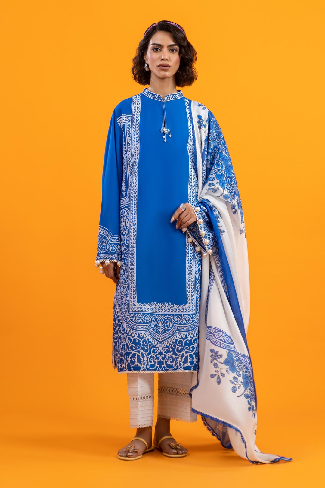 Design 8B - Sana Safinaz Mahay Unstitched 25'