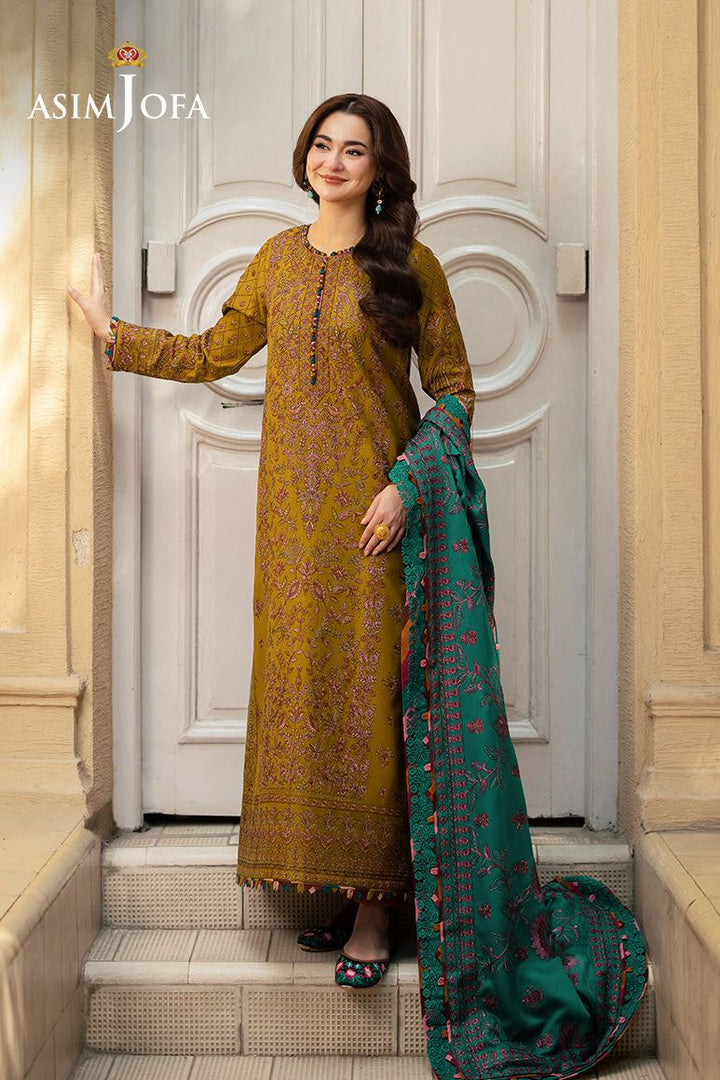 Design 4 - Asim Jofa Pashmina Stitched Collection