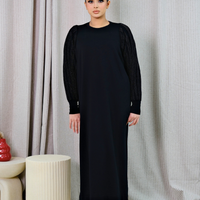 Safiya Black Knit Dress