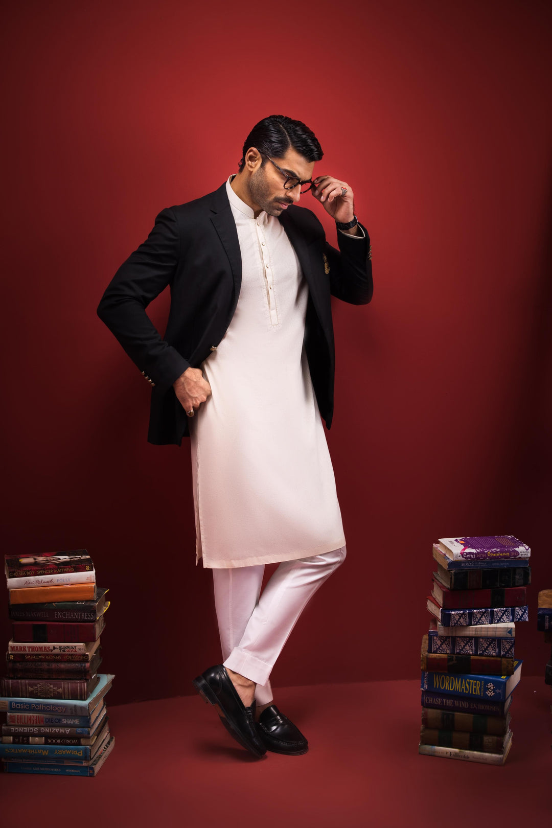 Cotton Off White Kurta Trouser - Cast & Crew