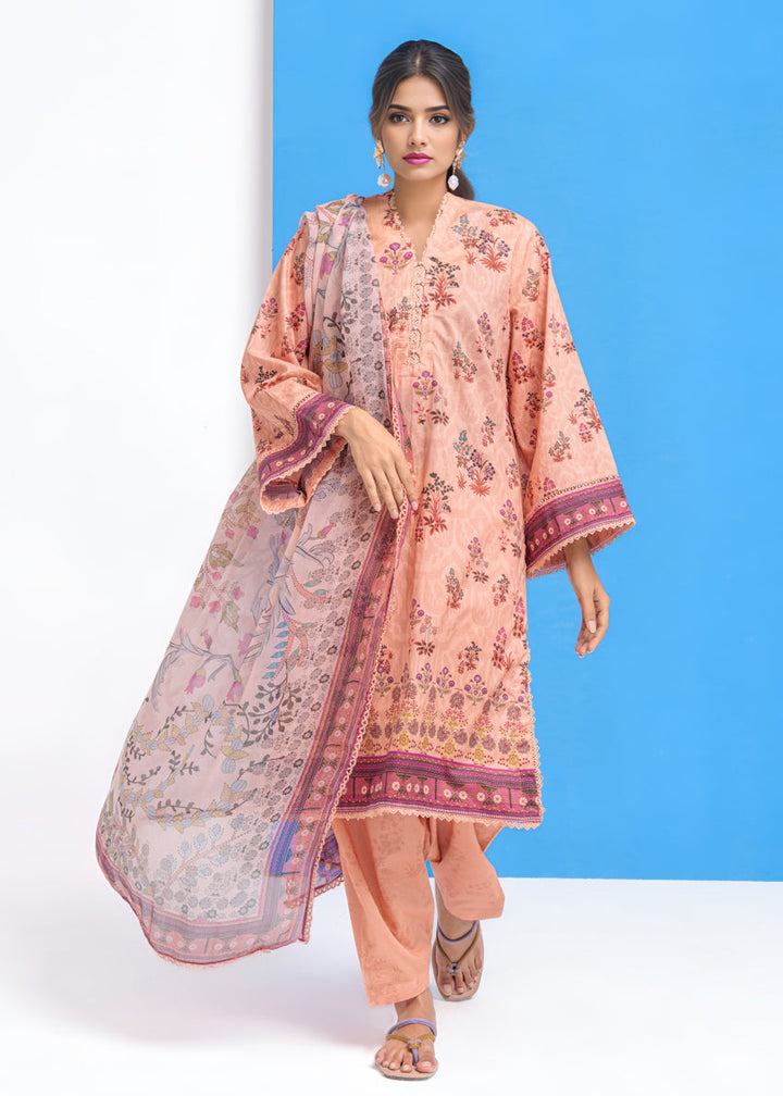 Cambric Shocking Pink Stitched Suit - Bonanza