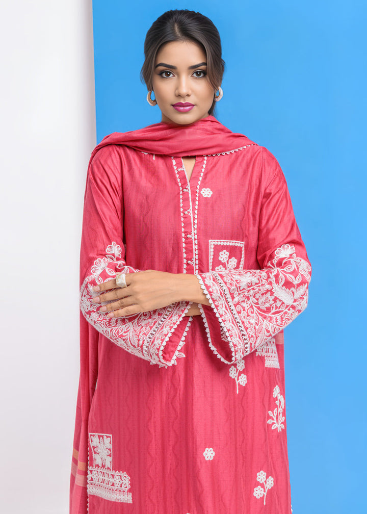 Jacquard Coral Stitched Suit - Bonanza