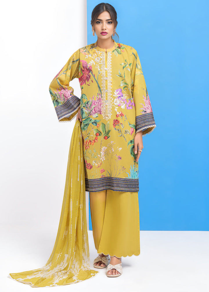 Cambric Olive Stitched Suit - Bonanza