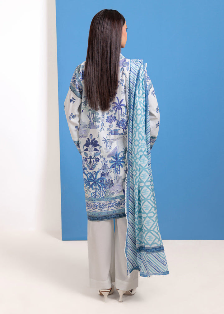 Lawn White Stitched Suit - Bonanza