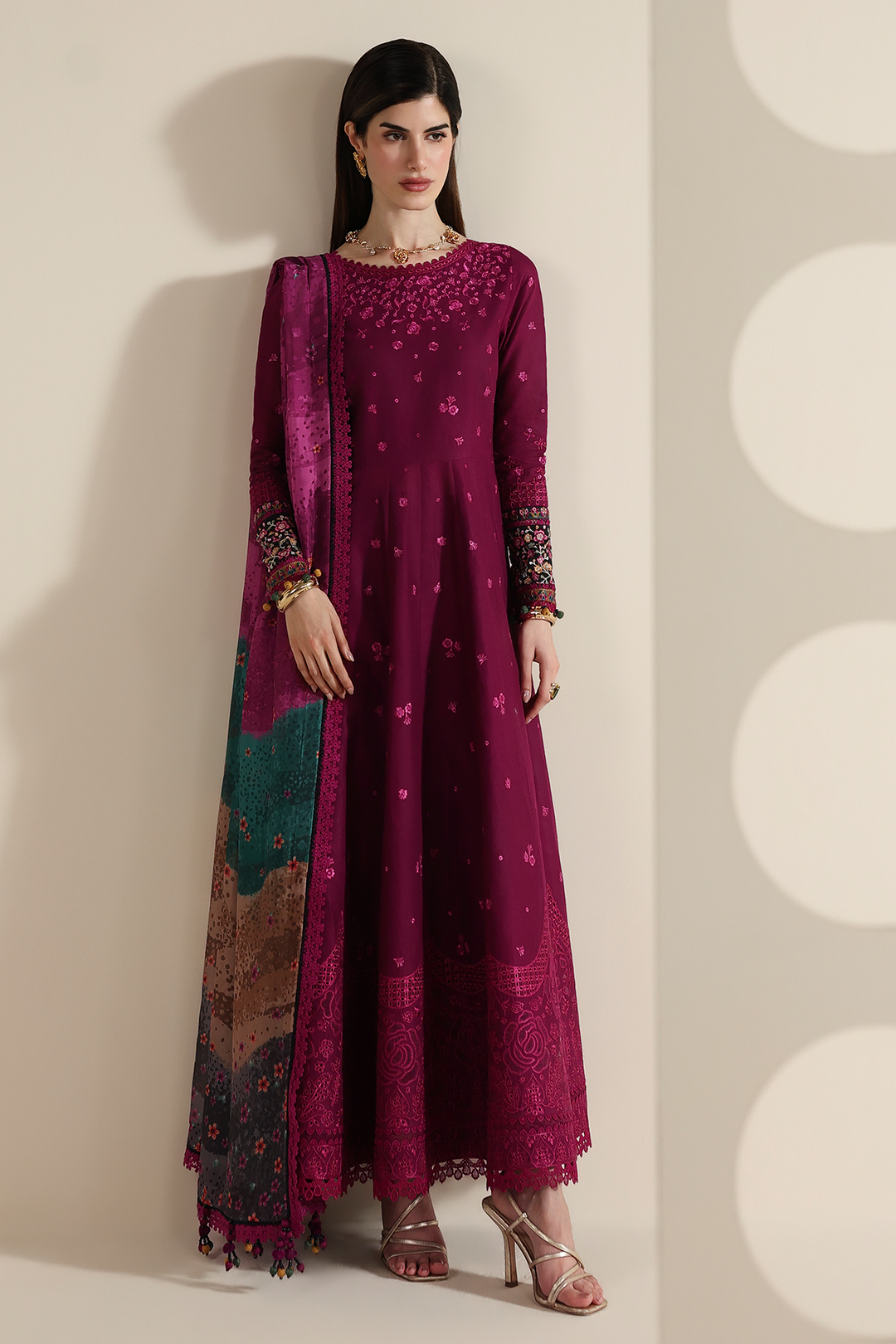 Design 2 - Jazmin Iris Luxury Stitched