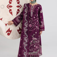 Tresa - Qalamkar Festive Lawn '26 Stitched
