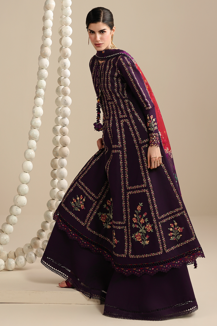 Design 6 - Jazmin Iris Luxury Stitched