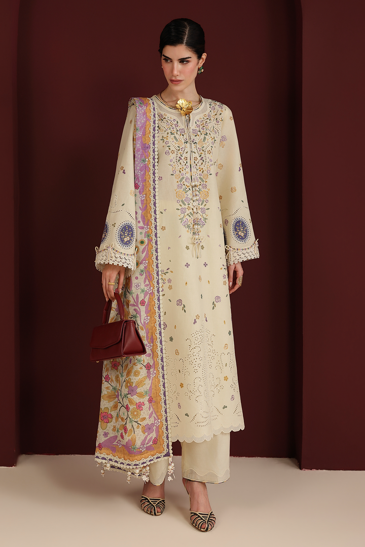 Design 1 - Jazmin Iris Luxury Stitched