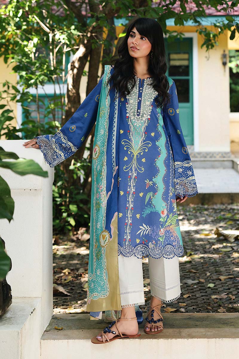 Viona - Qalamkar Q Prints Festive Stitched