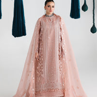 Jina - Qalamkar Festive Lawn '26 Stitched