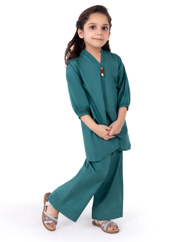 Cambric Green Stitched Suit - Bonanza