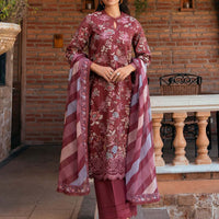 Azara B - Afrozeh Damask The Holiday Edit '25 Stitched