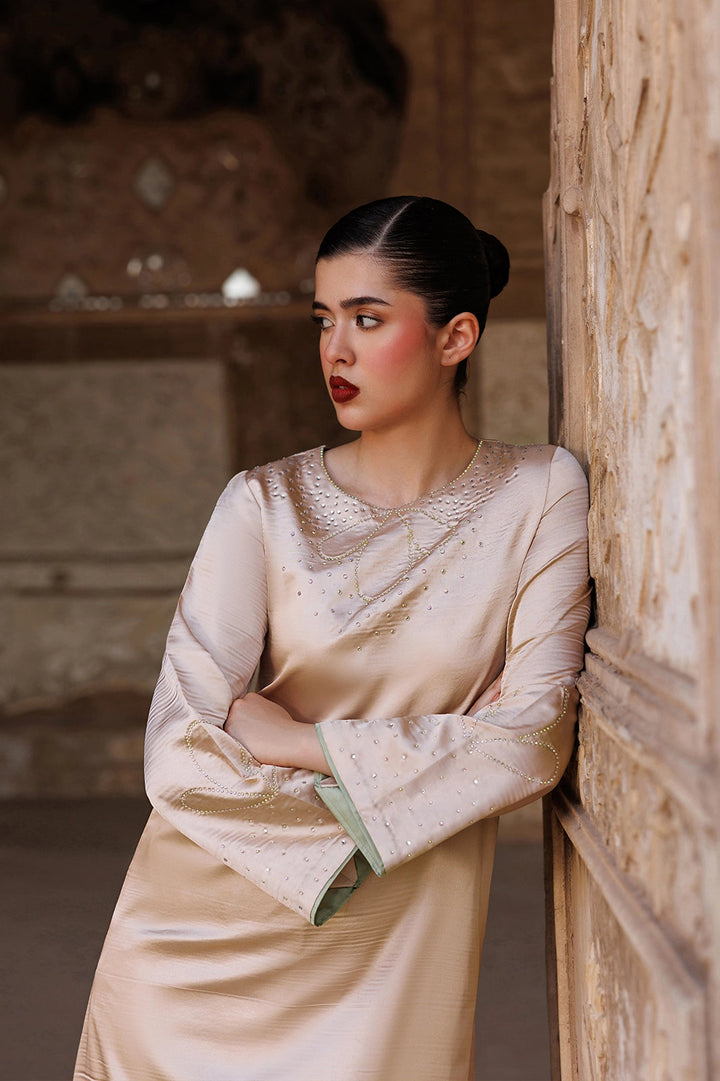 Silk Skin Stitched Suit - Vanya