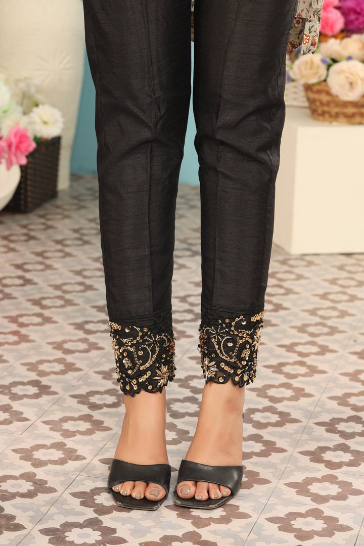 Black Ladies Trousers - Stonez