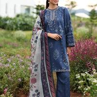 Bluette - Xenia Printed Stitched