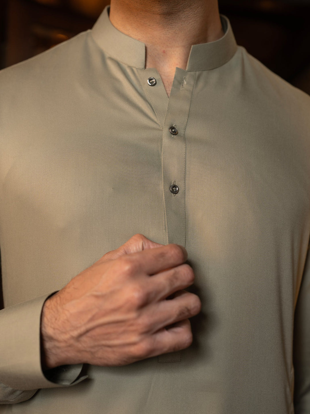 Blended Burberry Grullo Kurta Trouser - J. Junaid Jamshed