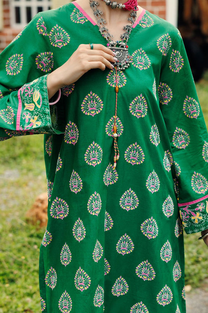 Lawn Green Kurti - Almirah
