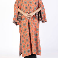 Lawn Orange Kurti - Almirah