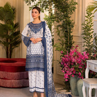 Design 10B - Sobia Nazir Vital Lawn Stitched
