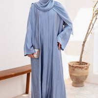Evania Blue Abaya