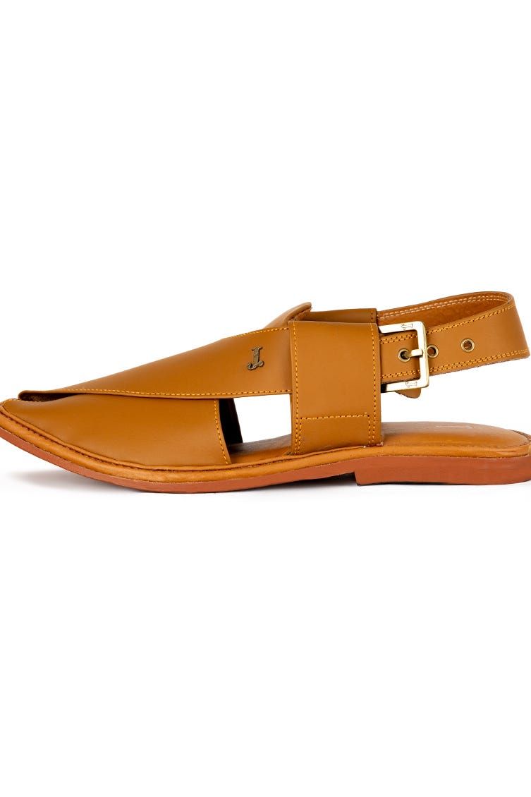 Brown Peshawari Chappal- J. Junaid Jamshed