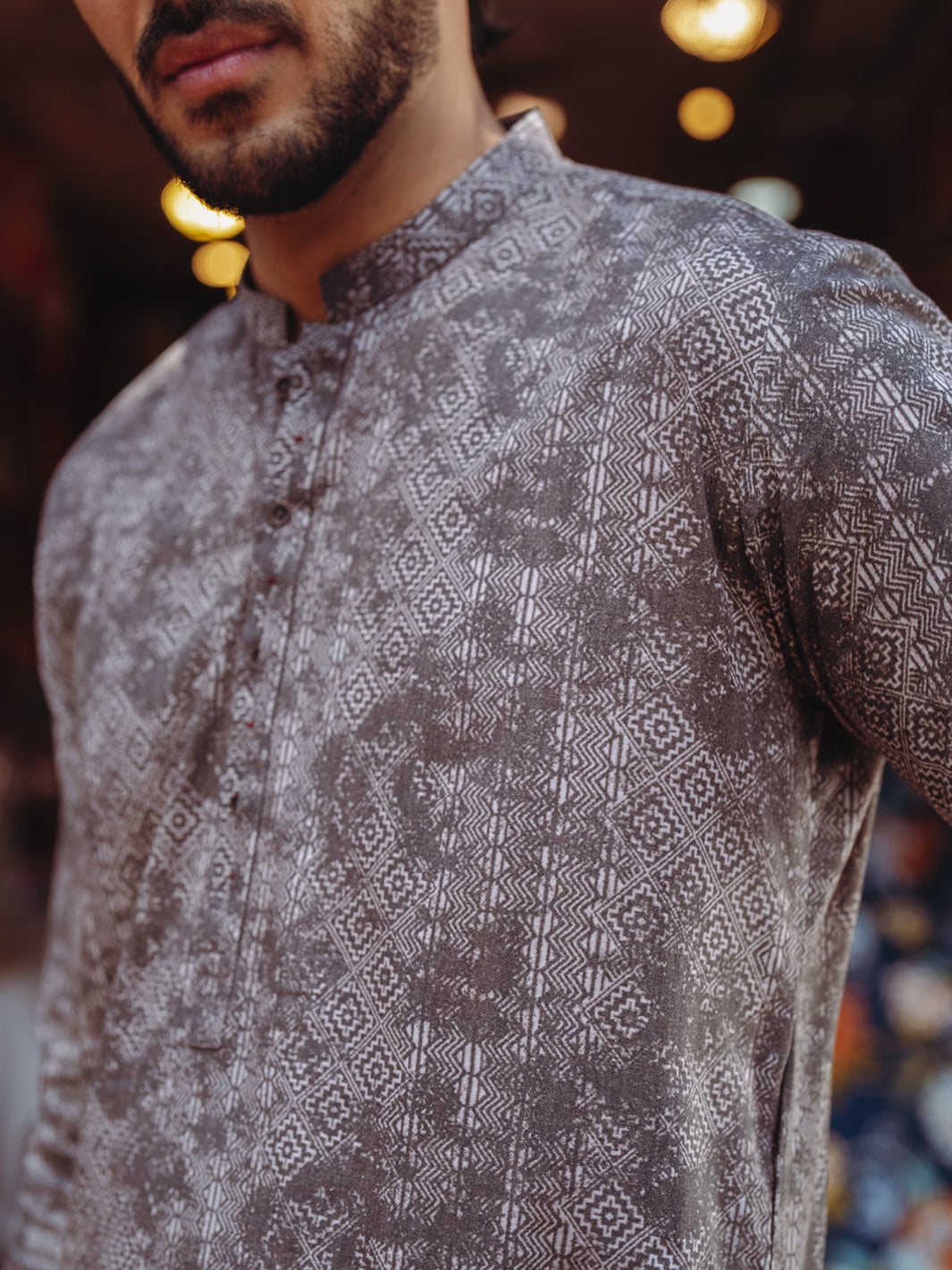 Cotton Brown Kurta - Almirah