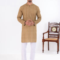Cotton Light Green Kurta - Almirah