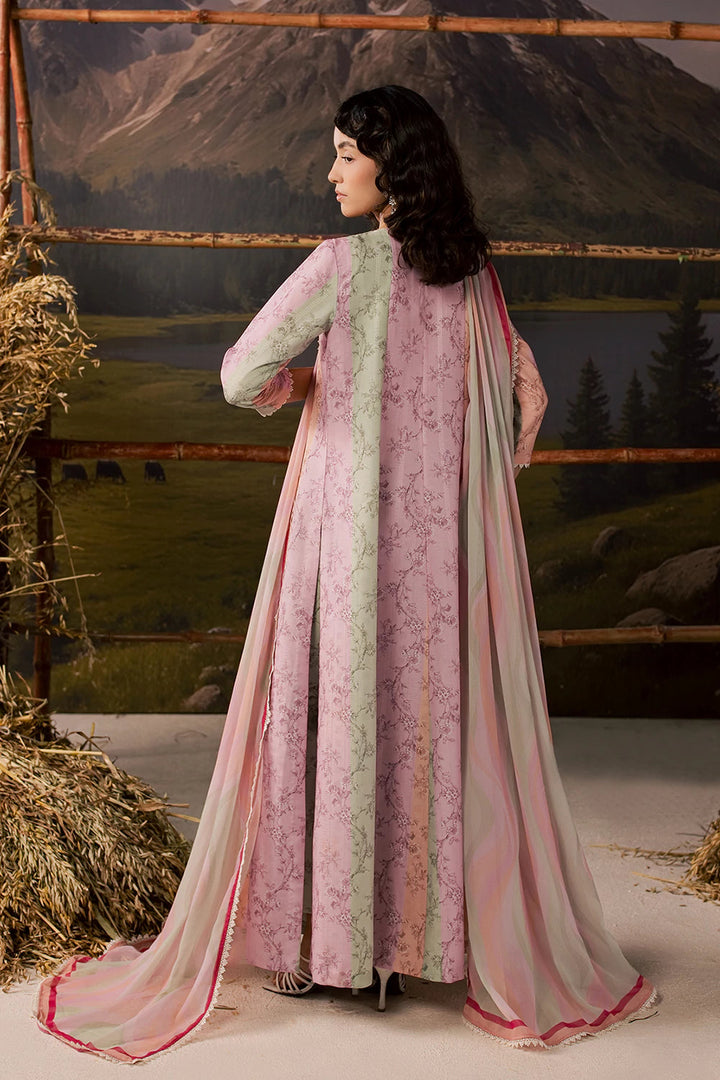 Dobby Lawn Multi Stitched Suit - Vanya