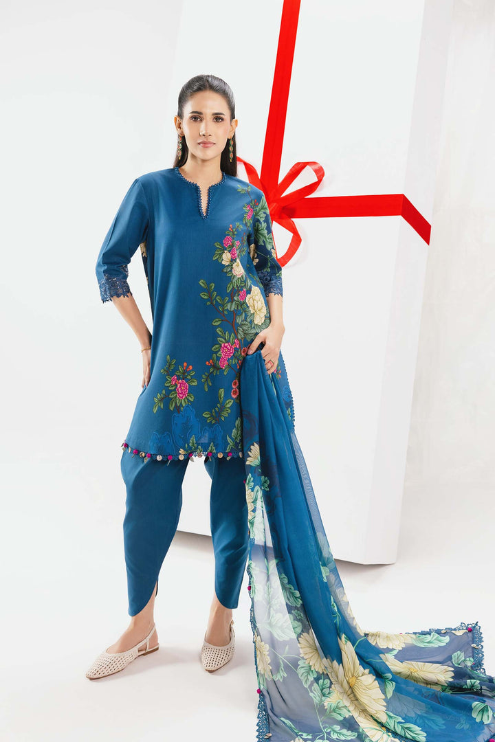 Design 12A - Maria B M Basic Summer Stitched