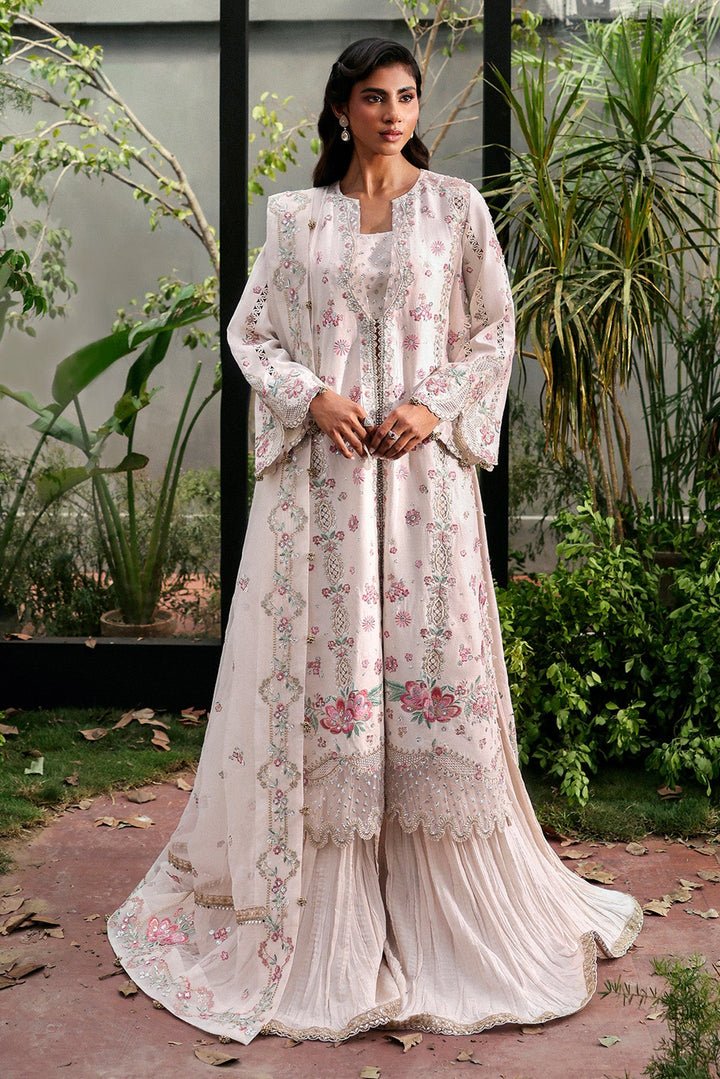 Rue - Afrozeh La Fuchsia Stitched