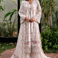 Rue - Afrozeh La Fuchsia Stitched