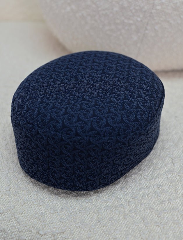 Blended Navy Blue Cap - J. Junaid Jamshed