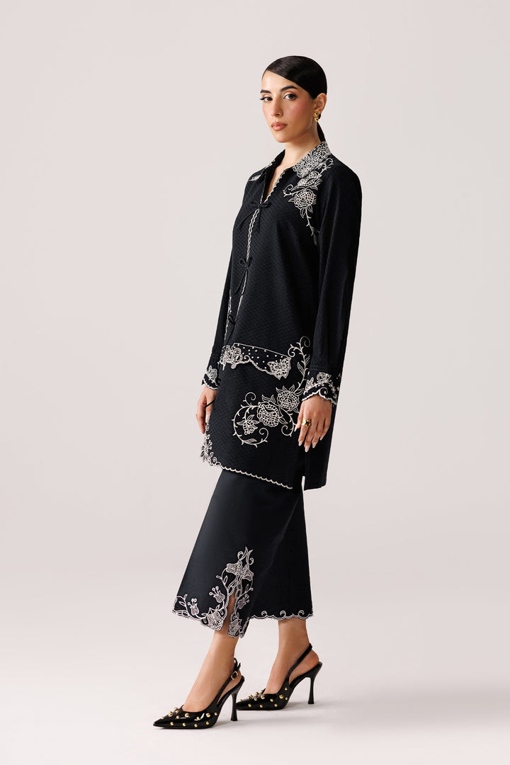 Ana - Qalamkar Embroidered Co-Ords 26'