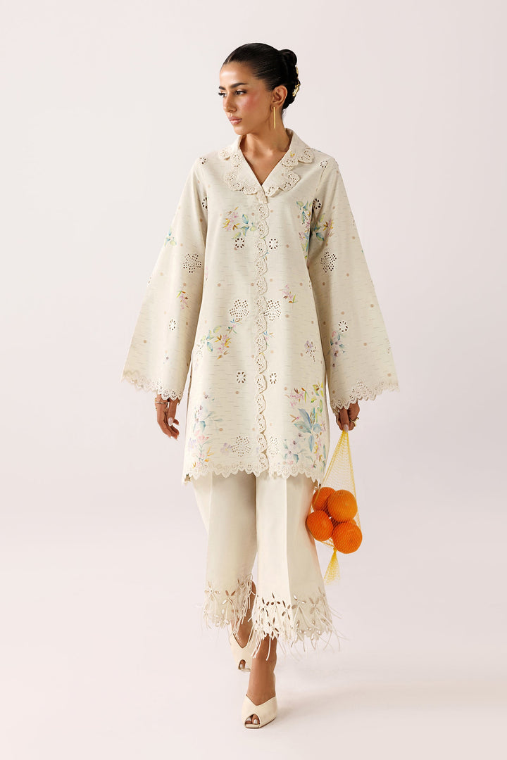 Nana - Qalamkar Embroidered Co-Ords 26'