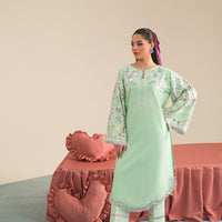 Cotton Pista Stitched Suit - Vanya