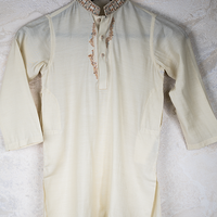 Plain Beige Shalwar Kameez - Raf Raf