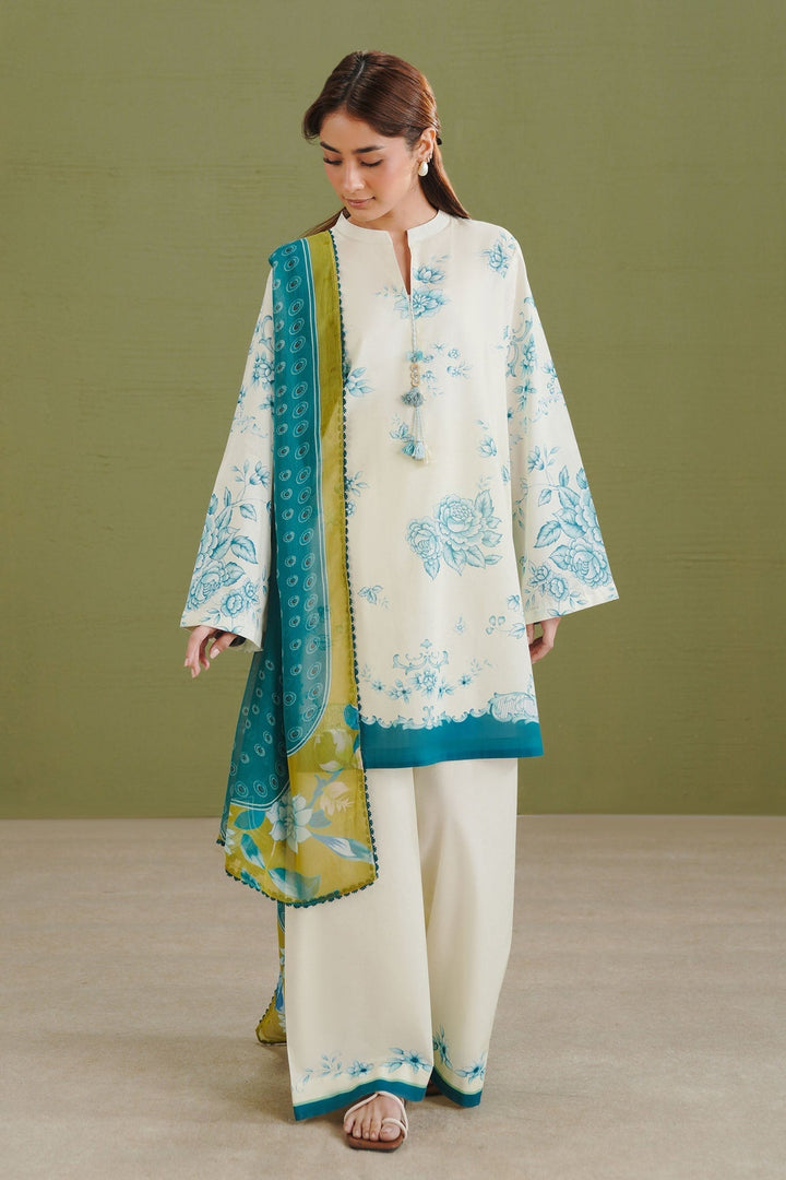 Riya-2A - Coco Prints By Zara Shahjahan Stitched