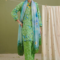 Kael-7B - Coco Prints By Zara Shahjahan Stitched