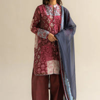 Mevi-5A | Zara Shahjahan Stitched - Coco Prints Edit III