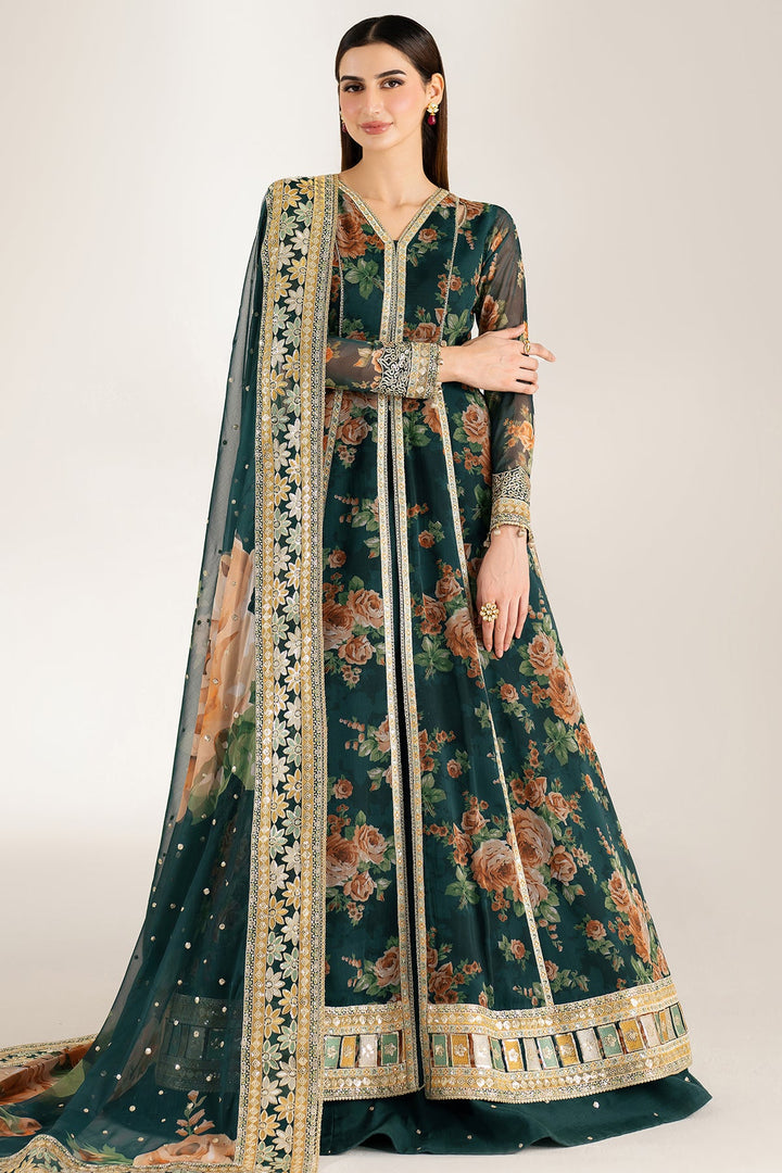 Teal Passion - Farasha Fiorella Formals Stitched