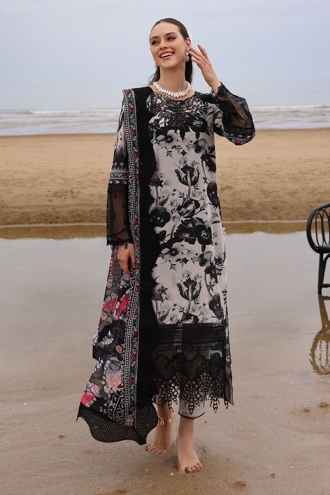 Design 7 - Nureh Gardenia Stitched
