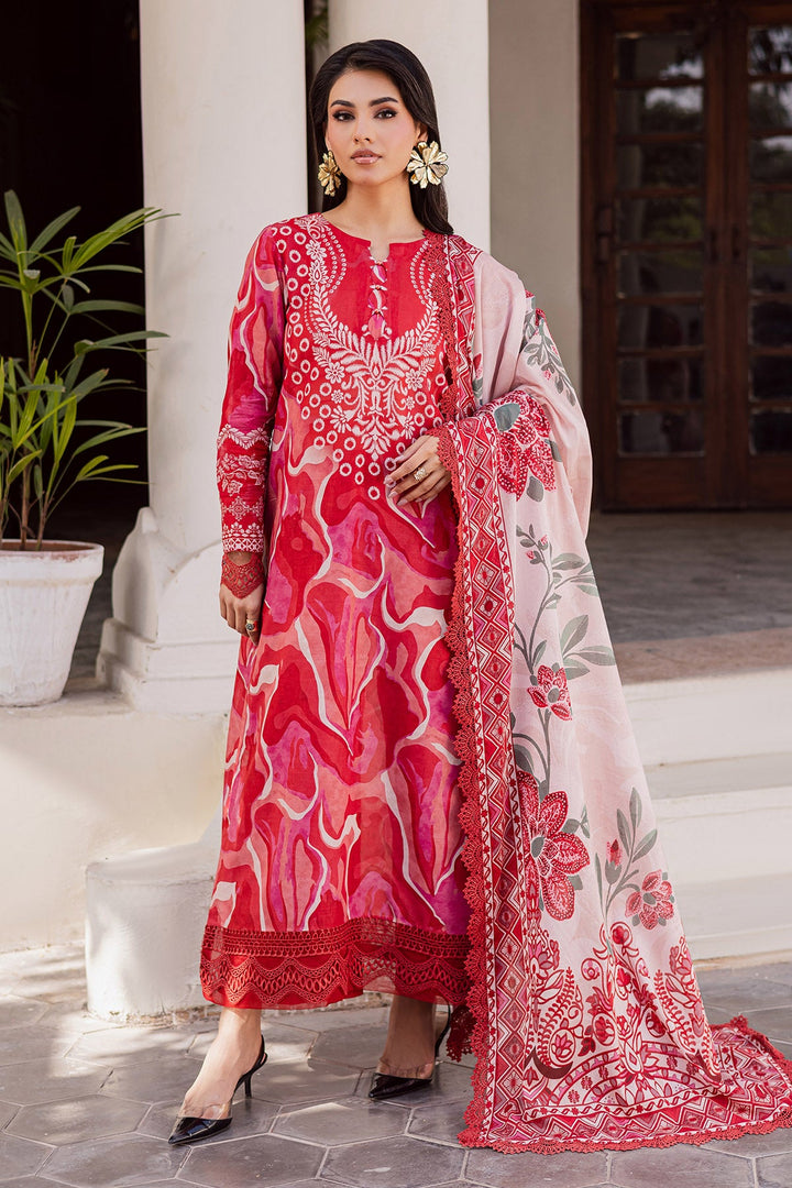 Design 6 - Nureh Rania Print Stitched
