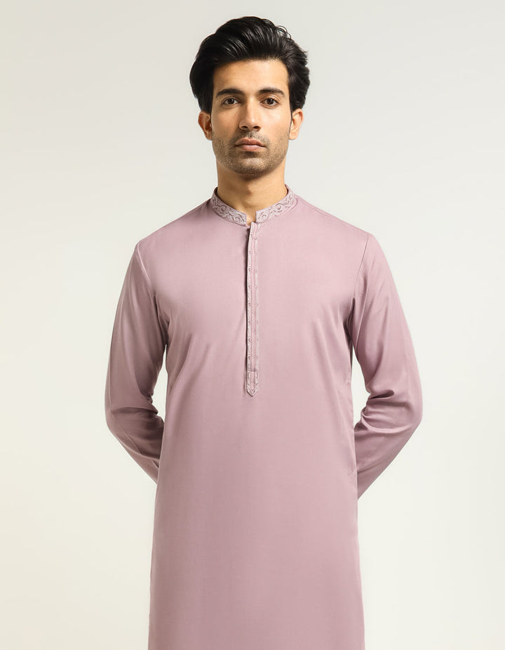 Blended Lilac Kurta - J. Junaid Jamshed