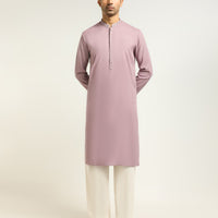 Blended Lilac Kurta - J. Junaid Jamshed