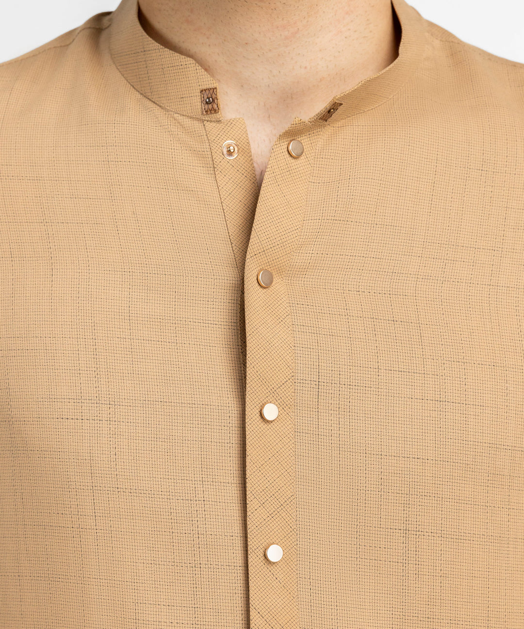 Blended Camel Kurta Trouser - J. Junaid Jamshed